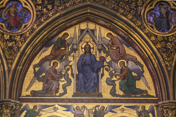 Picture of Christ on Throne