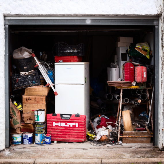 Picture of packed garage