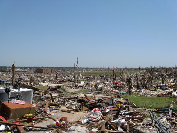 One high impact men's ministry idea is to take men to a disaster area.